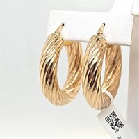 14KT Yellow Gold Earrings