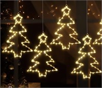 Christmas Tree Window Lights - 4 pack