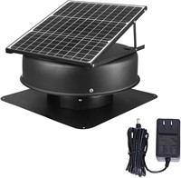 Omnipv Solar Attic Fan, 35 W 14", 1200 Cfm Large