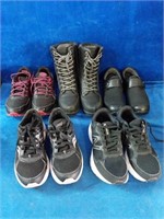 A fantastic lot of shoes , good condition , three