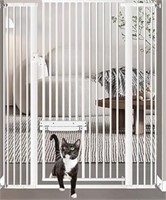 71" Extra Tall Cat Gate For Doorway 32.28"-37.8"