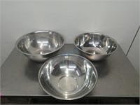 STAINLESS STEEL MIXING BOWL, 11.5", 12"