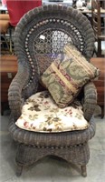 Beautiful Ornate Wicker Chair