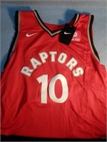 A Raptors jursey from the brand Nike great