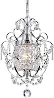 PAPAYA Crystal Mini Chandelier Lighting 1 Light Ch