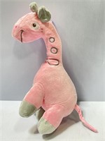 Pink Plush Giraffe Toy - 11.8 inch