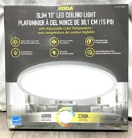 Koda Slim 15" Led Ceiling Light