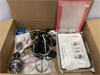 Lot of assorted electronic items - chargers