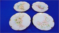 (4) Vintage Haviland France Plates