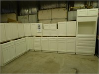 Shaker White kitchen cabinet set - 15 pieces