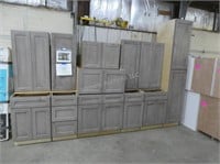 Winchester Grey kitchen cabinet set - 12 pieces