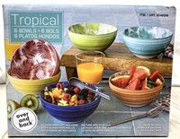 Tropical 6 Bowls