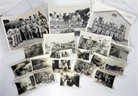 (20) B&W PHOTO's WWII MEMORABILIA