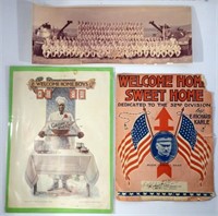 WELCOME HOME LOT - 32nd DIV SHEET MUSIC