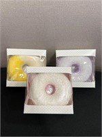 The Sweet Soap Shop Donut Bath Bombs 3-Pack