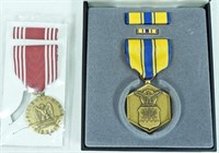 FOR MILITARY MERIT MEDAL & GOOD CONDUCT