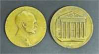 (2) LARGE MEDALLIONS: H.J. HEINZE &