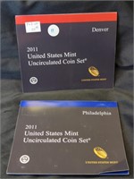 2011 P & D US MINT COIN SETS