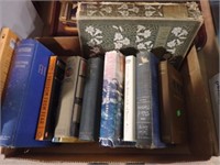 5 BOXES OF BOOKS