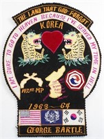 1963-64 KOREA PATCH WORK PIECE - NICE!