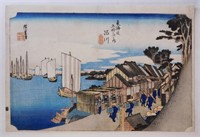 Group of 3 Hiroshige Woodblock Prints