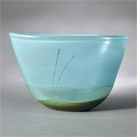 Henry Dean Art Glass Bowl