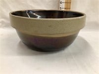 Monmouth Pottery 10 1/2” Bowl, Albany w/ Salt