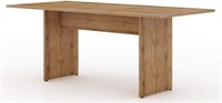 Nomad Mid Century Modern Rustic Dining Table