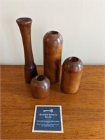 Wooden Candle Stick/Vase Bases