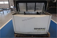 USED Generac 8KW natural gas household generator