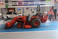 USED Kubota B2910 Tractor, Loader, Backhoe