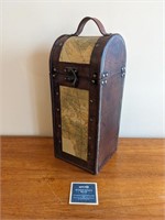 Decorative Rustic Globe Themed Wine Carry Box