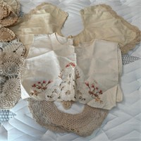 Vintage Crochet Collars, Doilies, & Misc