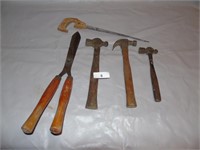 Shears, Keyhole Saw, Hammers