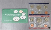 U.S. Mint Uncirculated Coin Set -1993