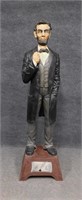 La Montagne Carved Wood Figure of Abraham Lincoln