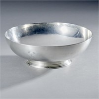 Tiffany and Co. Sterling Footed Centerpiece Bowl