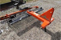 LANDPRIDE LR1672 72" LANDSCAPE RAKE