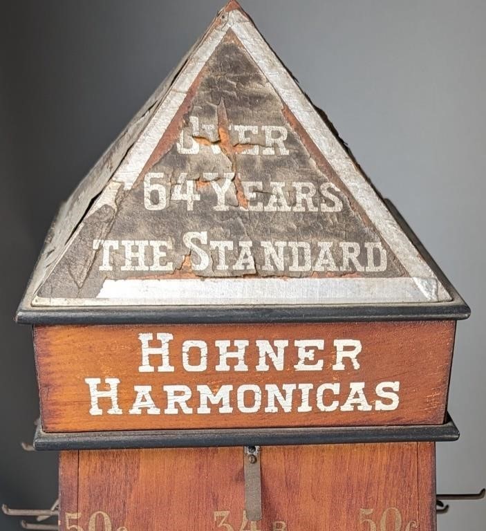 Hohner Harmonica Rotary Store Display