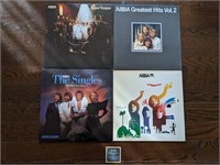 Lot of Abba Vinyl Records