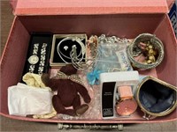 JEWELRY BOX WITH CONTENTS