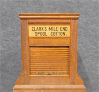 Clark's Mile-End Spool Cabinet Display