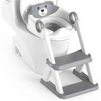 Rabb 2 in 1 Toilet Seat for Kids  A-Gray