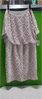 NEW Women's Size 16 Dress, Beige