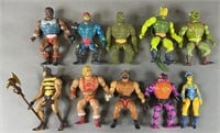 10pc 1982-2002 MOTU He-Man Action Figures