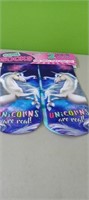 2 pair Ladies 6-10 Unicorn Socks