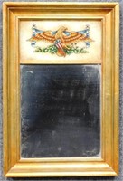 Edgar Curtiss Reverse-Glass Tinsel Painting Mirror