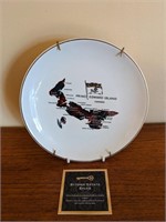 Lord Nelson Collectable Pottery P.E.I Tartan Plate