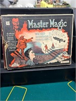 Rare! Very Early Master Magic Magician Set-Toy
