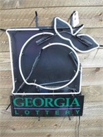 GEORGIA LOTTERY NEON SIGN DOES NOT WORK